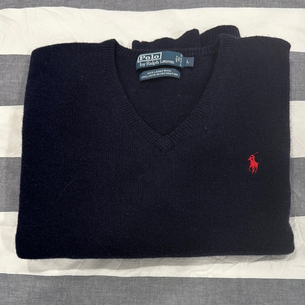 Polo by Ralph Lauren Men's Navy Sweater